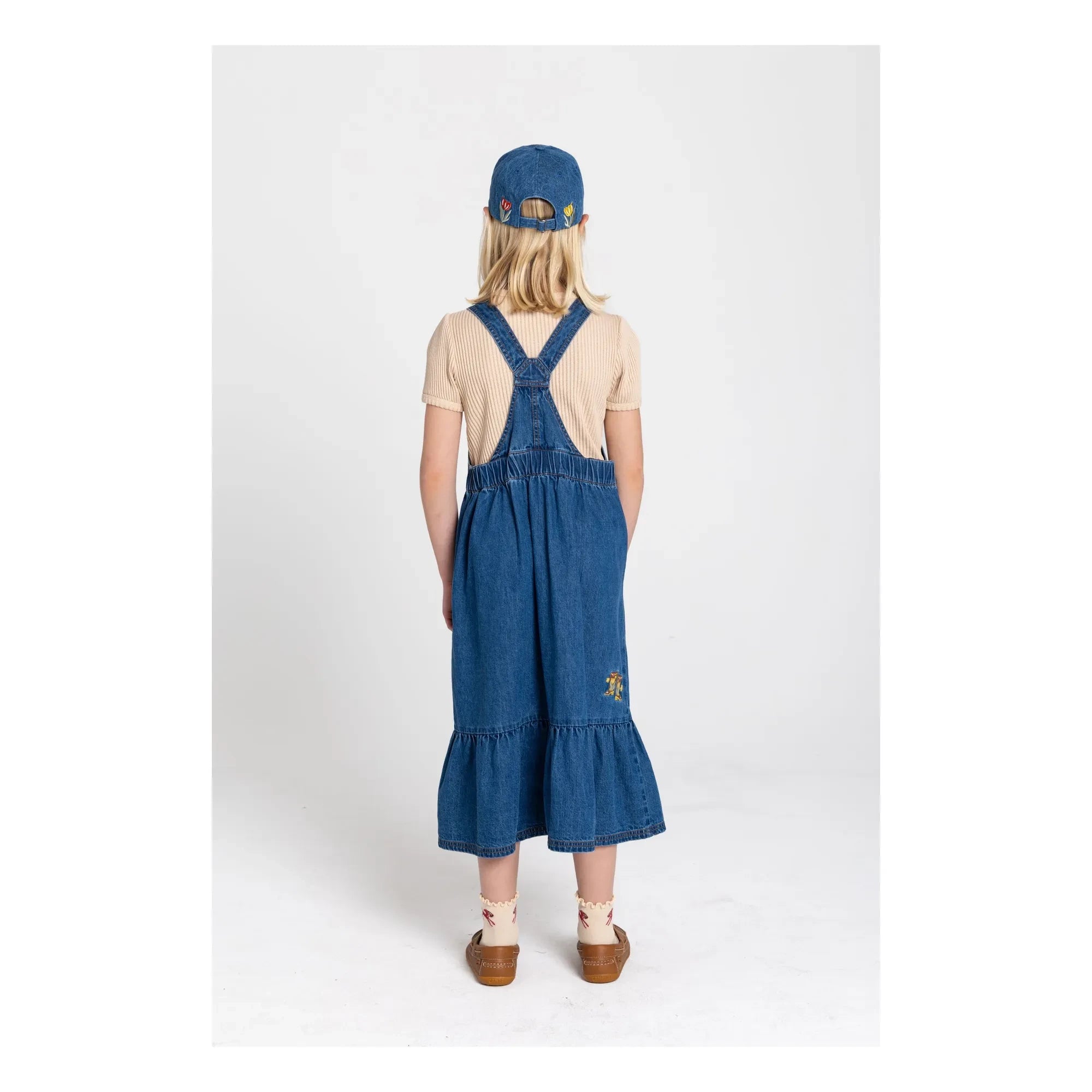 Hundred Pieces - Halo Blütenhut | Denimblau