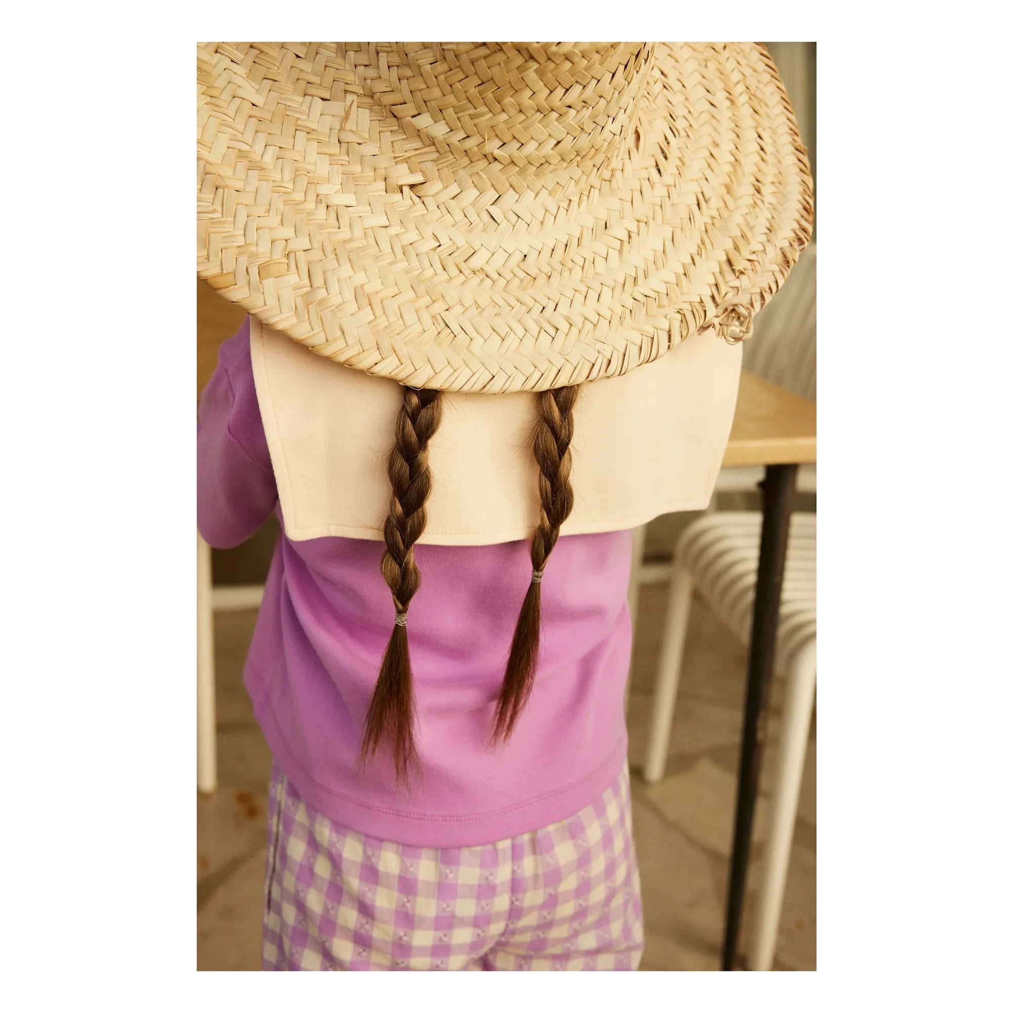 Hello Simone - Matelot Bluse aus Bio-Baumwolle | Lavendel