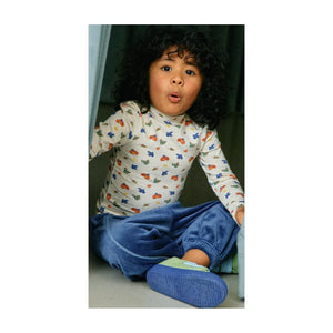 Petit Stella - Pima pamuk ve Modal balıkçı yaka yavrular | Krem