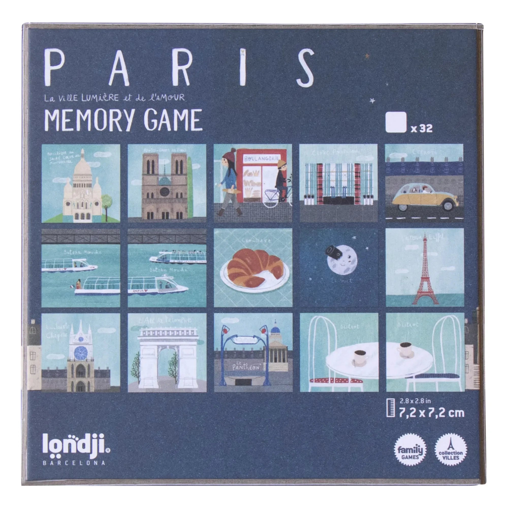 Londji - Paris Memory-Spiel