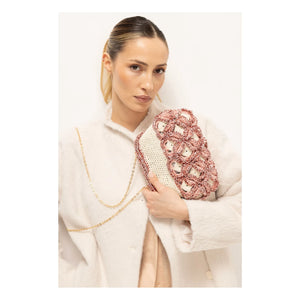 Nadia Dafri - Aysenur Clutch Çanta | Krem