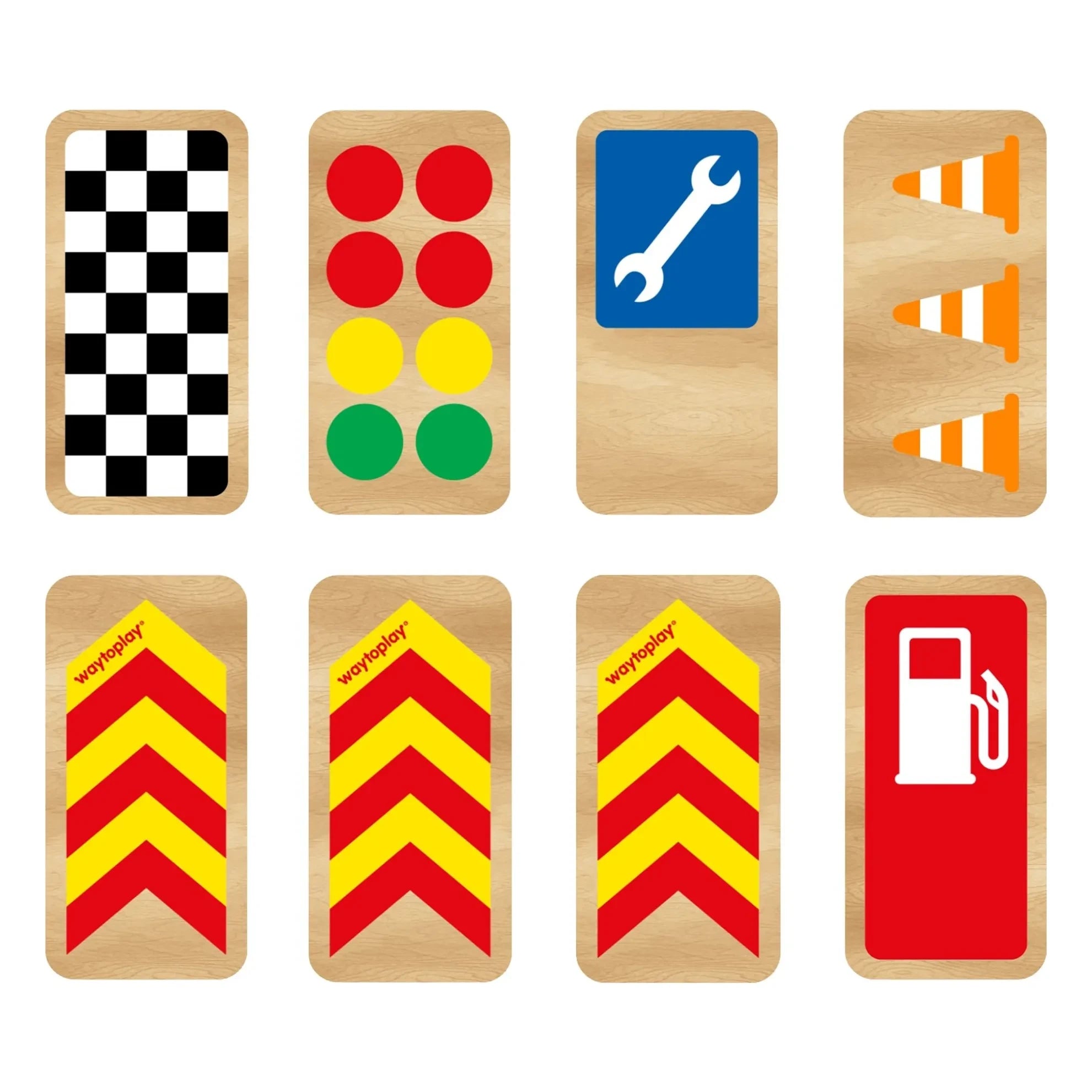 Waytoplay - Rennstrecken-Verkehrszeichen