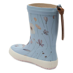 bisgaard - Modische Blumen-Regenstiefel | Hellblau