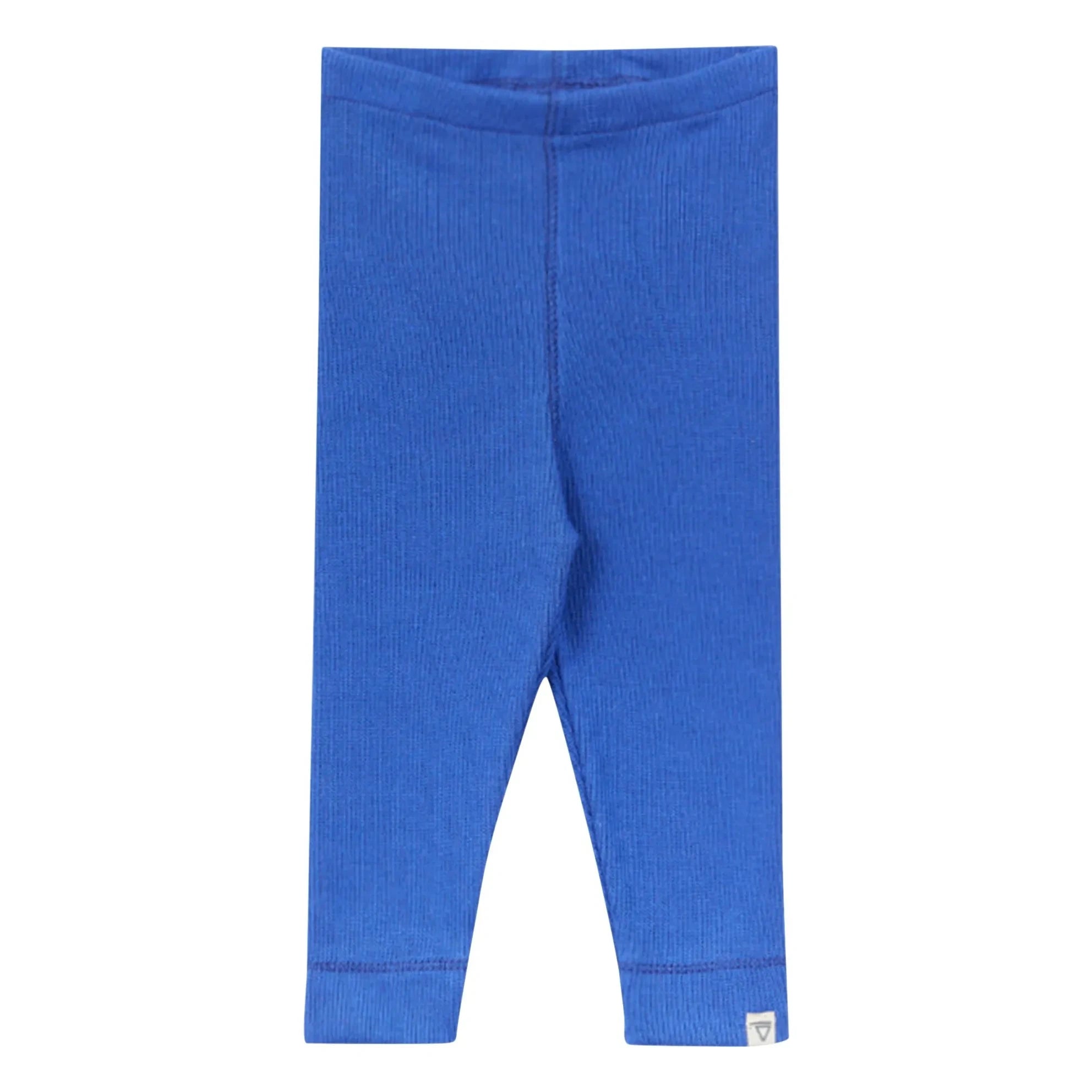 Arsène et Les Pipelettes - Leggings aus Bio-Cordbaumwolle | Azurblau