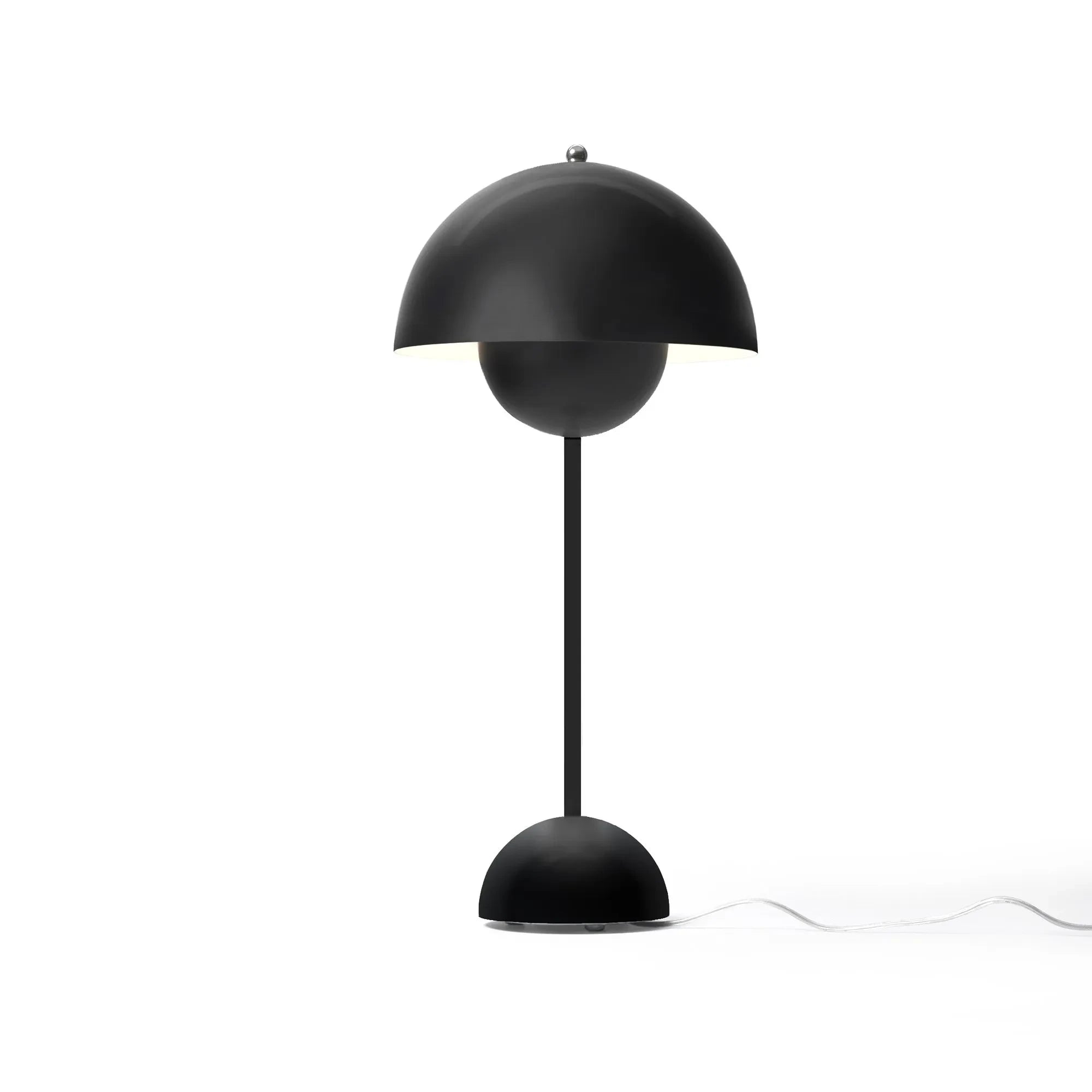 & Tradition - Flowerpot VP3 Tischlampe, Verner Panton, 1969 | Schwarz