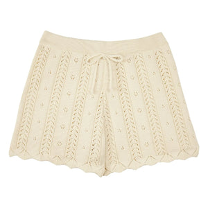 Mipounet - Nilda Kurze Strickshorts | Ecru