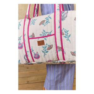 Louise Misha - 36h Bilbao Tasche aus Bio-Baumwolle | Ecru