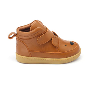 Donsje - Mika Bear Klettverschluss-Sneaker | Cognac