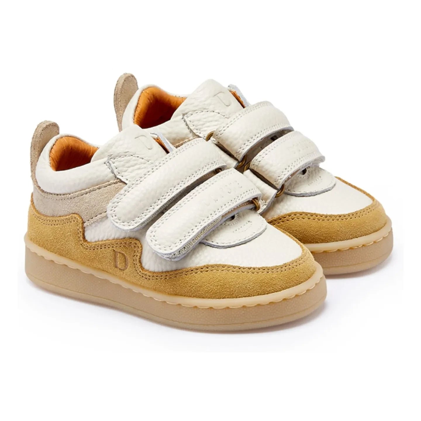Donsje - Pesio Süet Çizik Sneaker | Hardal