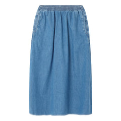 American Vintage - Izeway Baumwollrock | Blau