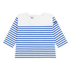 Petit Bateau - Breton-Shirt | Weiß