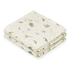 Cam Cam - Sea Garden Stoffwindel - 2er Set | Blau