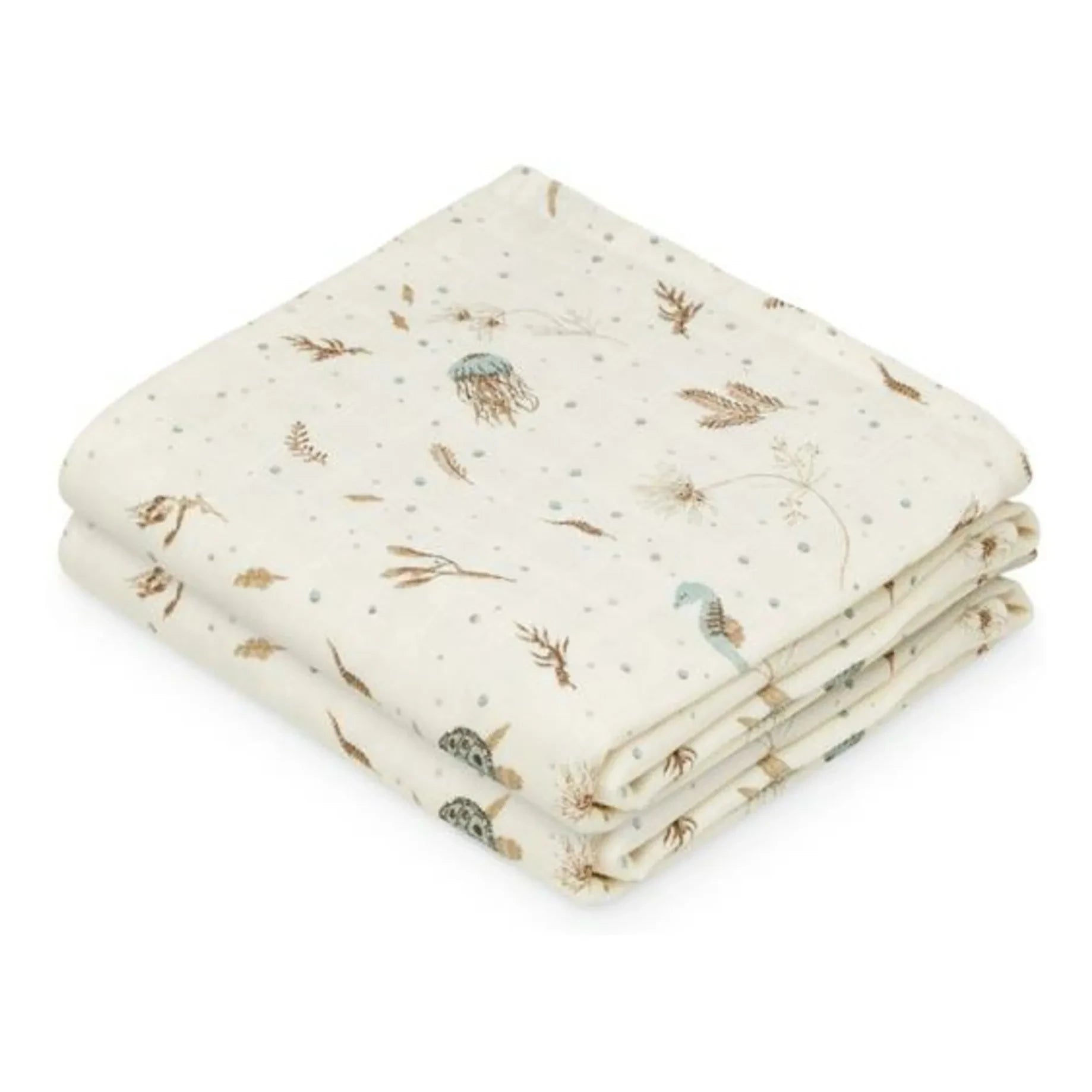 Cam Cam - Sea Garden Stoffwindel - 2er Set | Blau