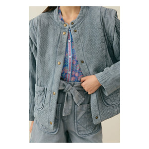 Louise Misha - Horicia Bio-Baumwoll-Jacke - Damenkollektion | Grau