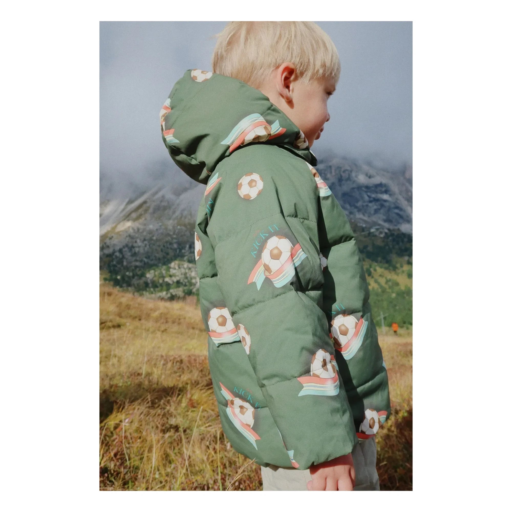 Konges Sløjd - Nuka Jacke mit recycelter Füllung | Grün