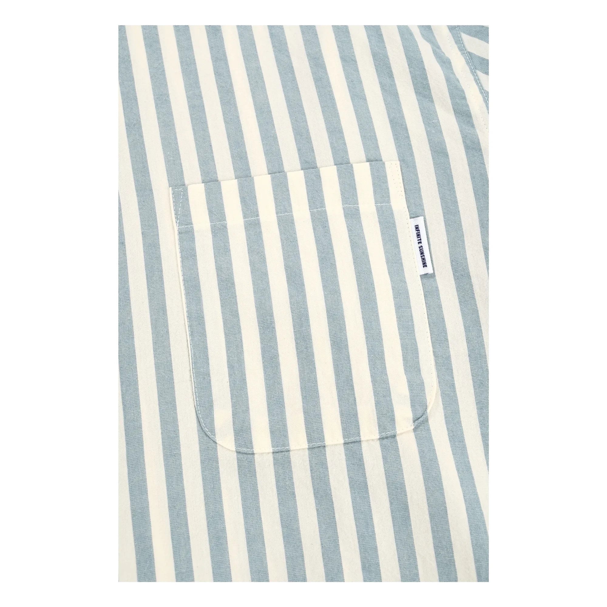 Kappy – Gestreiftes Hemd | Hellblau