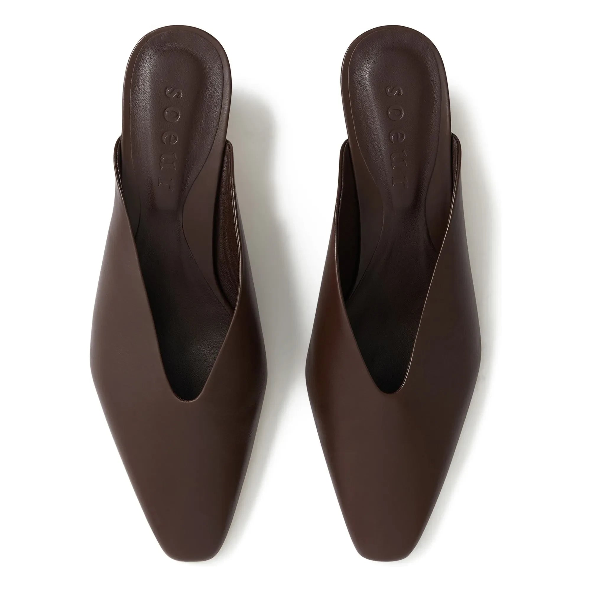 Soeur - Amalie Leder Ballerinas | Braun