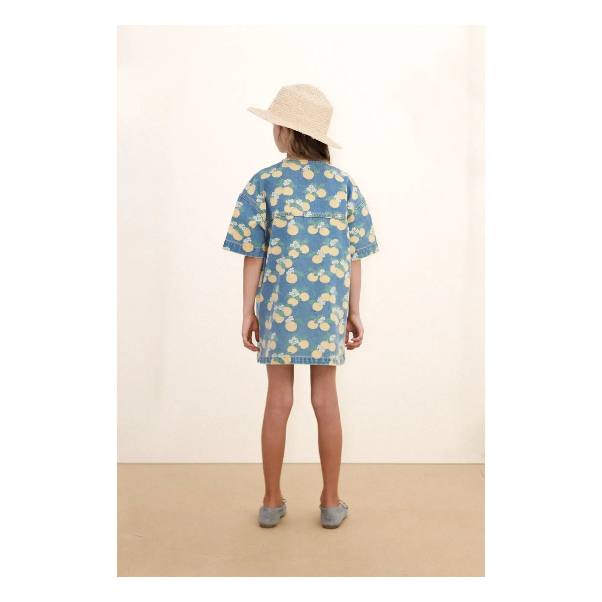 Tinycottons - Oranges Jeanskleid | Blau