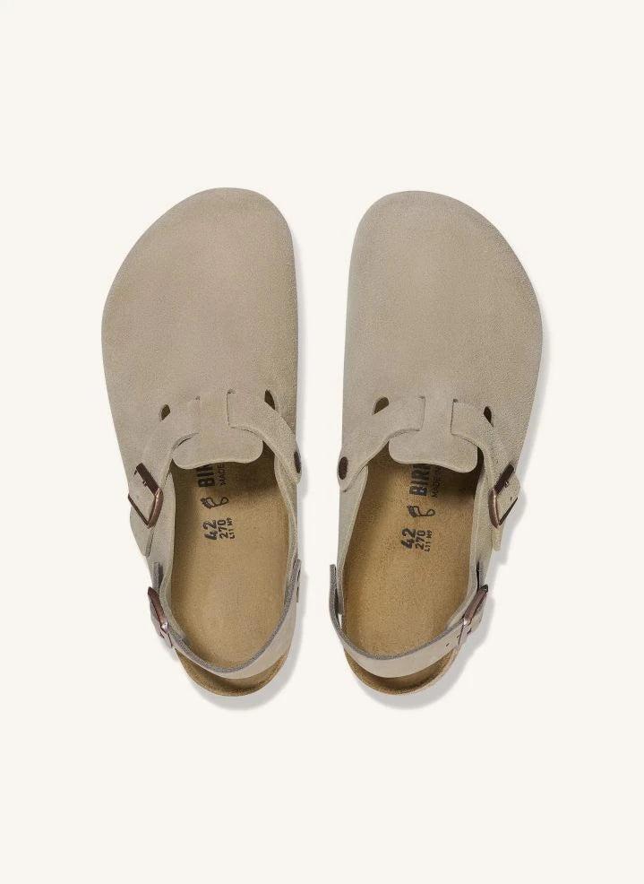 BIRKENSTOCK - Tokio Clogs | Taupe-braun