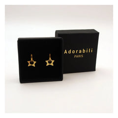 Adorabili - Stern-Ohrring-Ringe | Gold