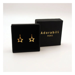 Adorabili - Stern-Ohrring-Ringe | Gold