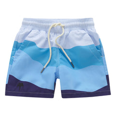 OAS - Ice Wave Bade-Shorts | Blau