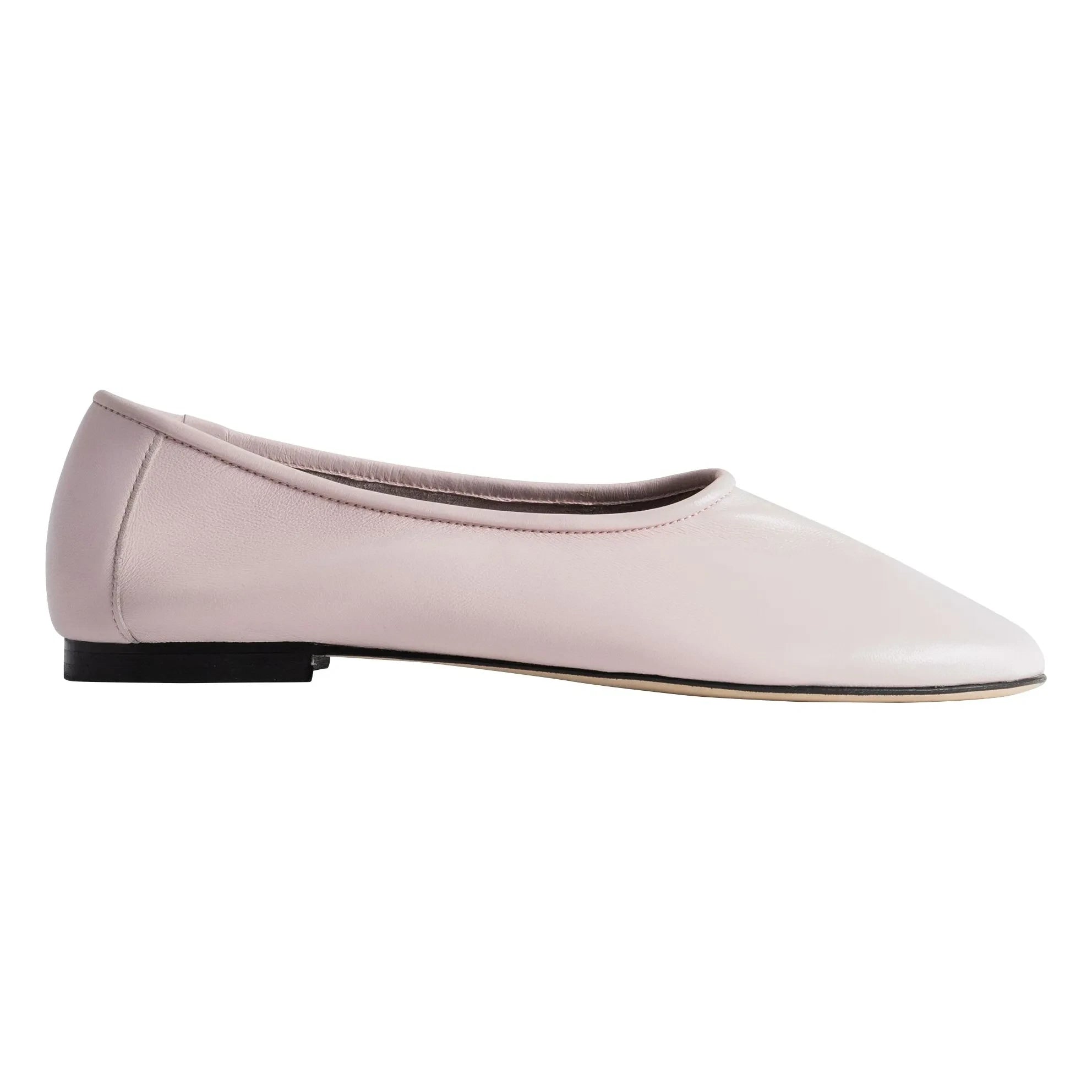 BY FAR - Ballerinas Prudence Leder | Hellrosa