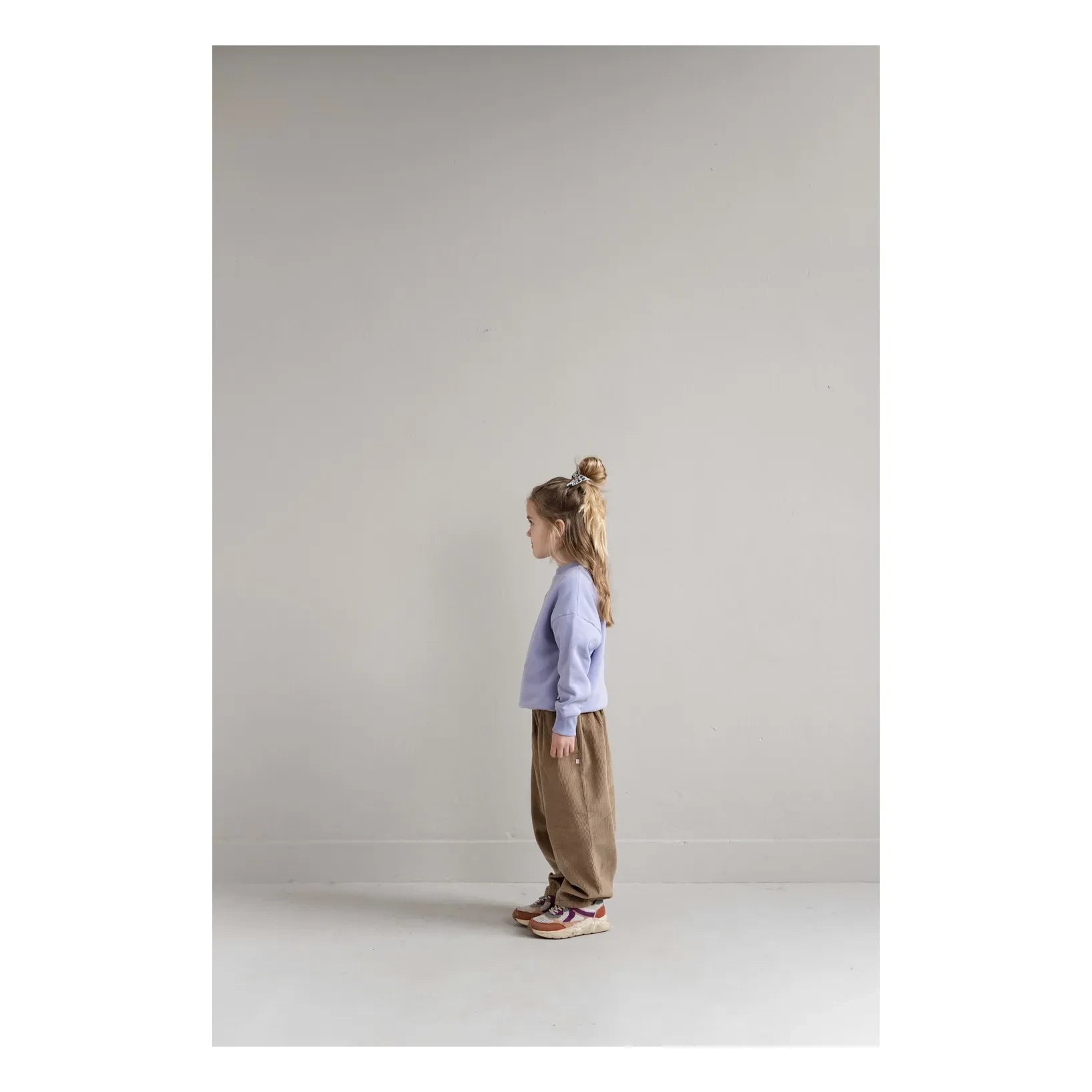 Jenest - Happy Bird organik pamuklu sweatshirt | Leylak