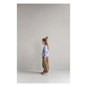 Jenest - Happy Bird organik pamuklu sweatshirt | Leylak