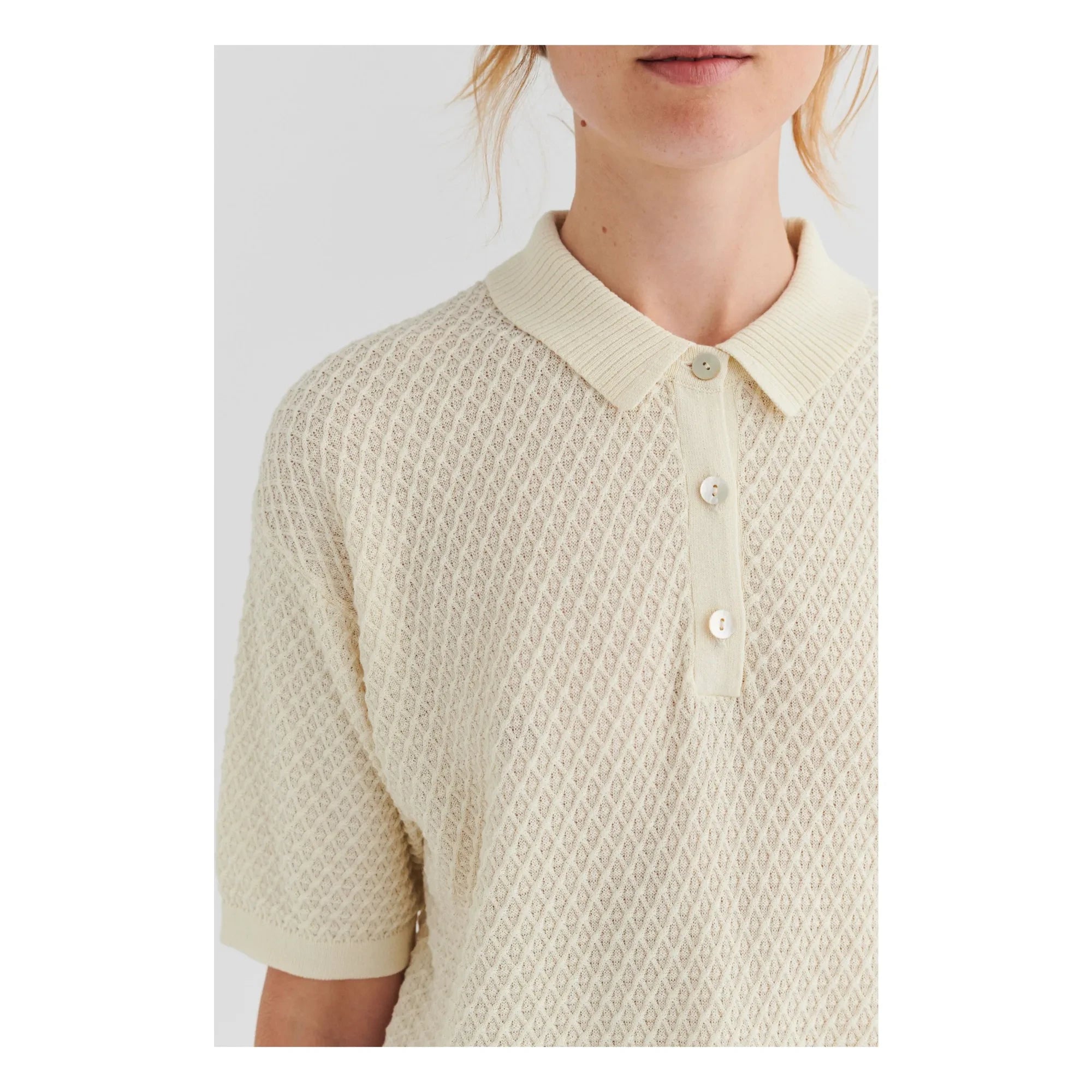 FUB - Polo High Twist | Ecru