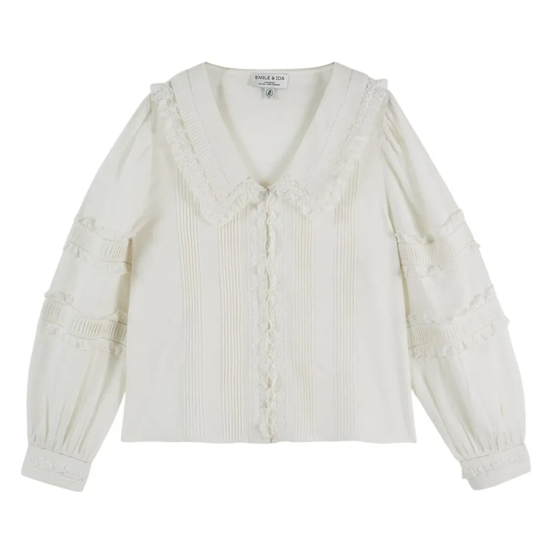 Emile et Ida - Vintage Ecume Bluz | Ekru