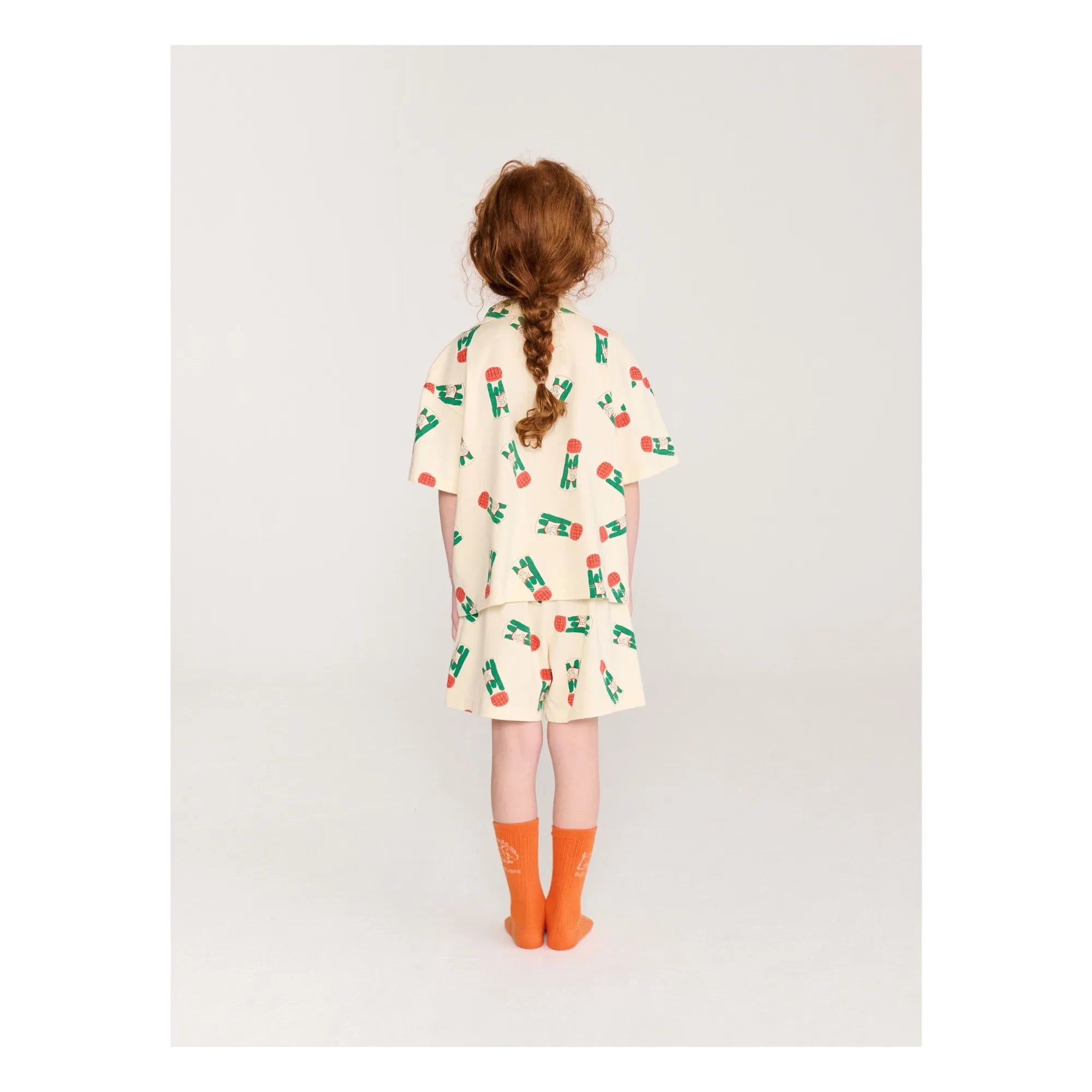 Bobo Choses - Pickles Set aus Bio-Baumwollhemd und Shorts | Ecru
