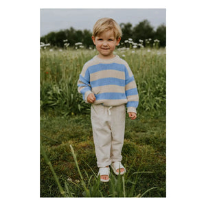 Yuki – Cordhose aus Bio-Baumwolle | Elfenbein