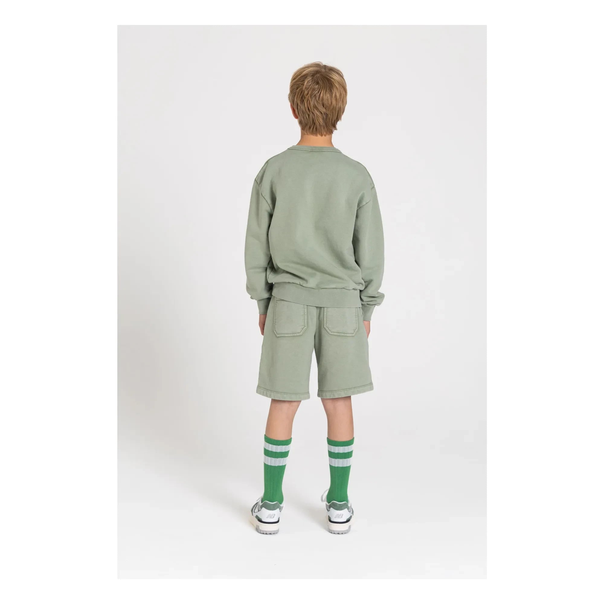Smallable Kid - Milo Bio-Baumwollshorts | Hellkhaki