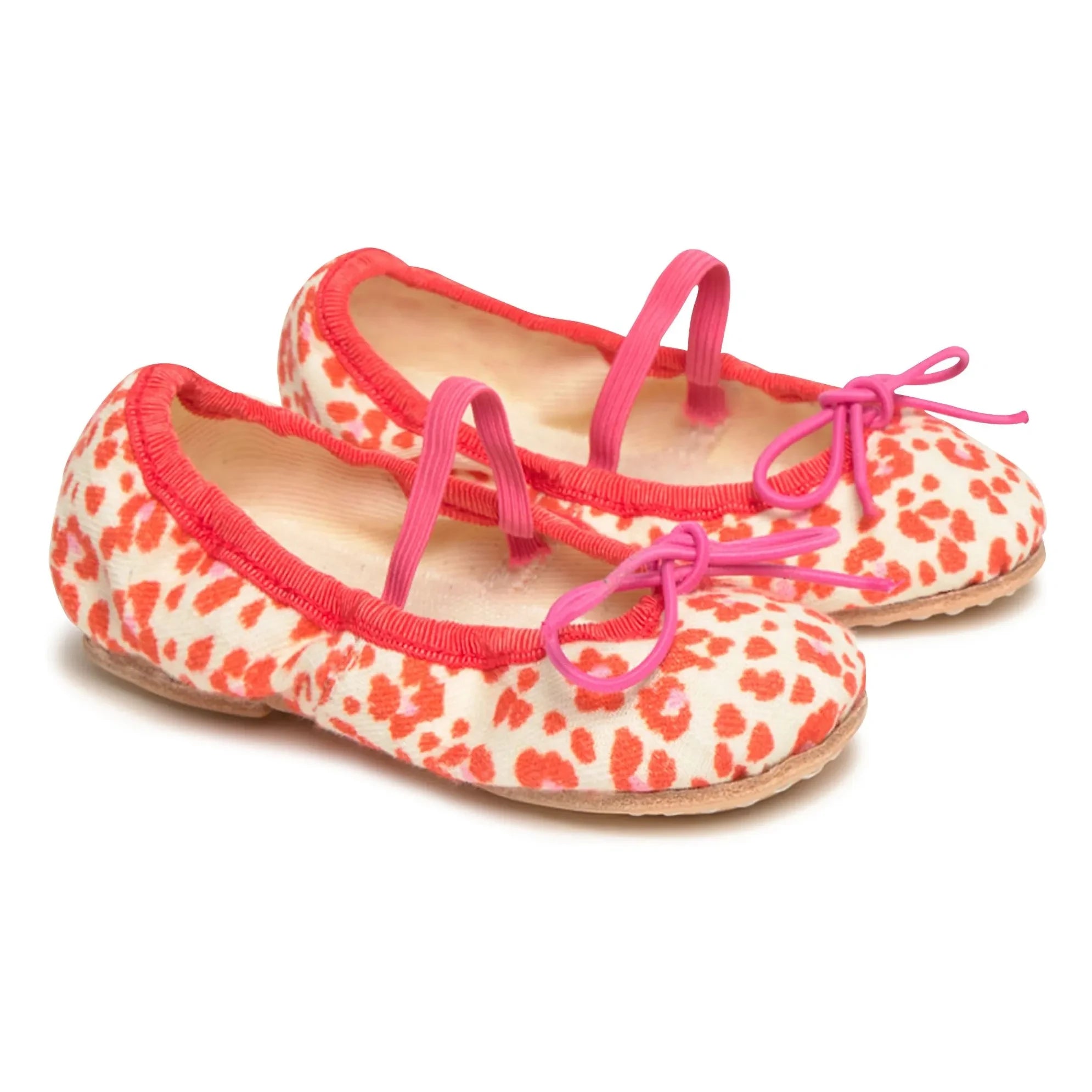 Cozmo - Minue Leopard Babyschuhe | Rot