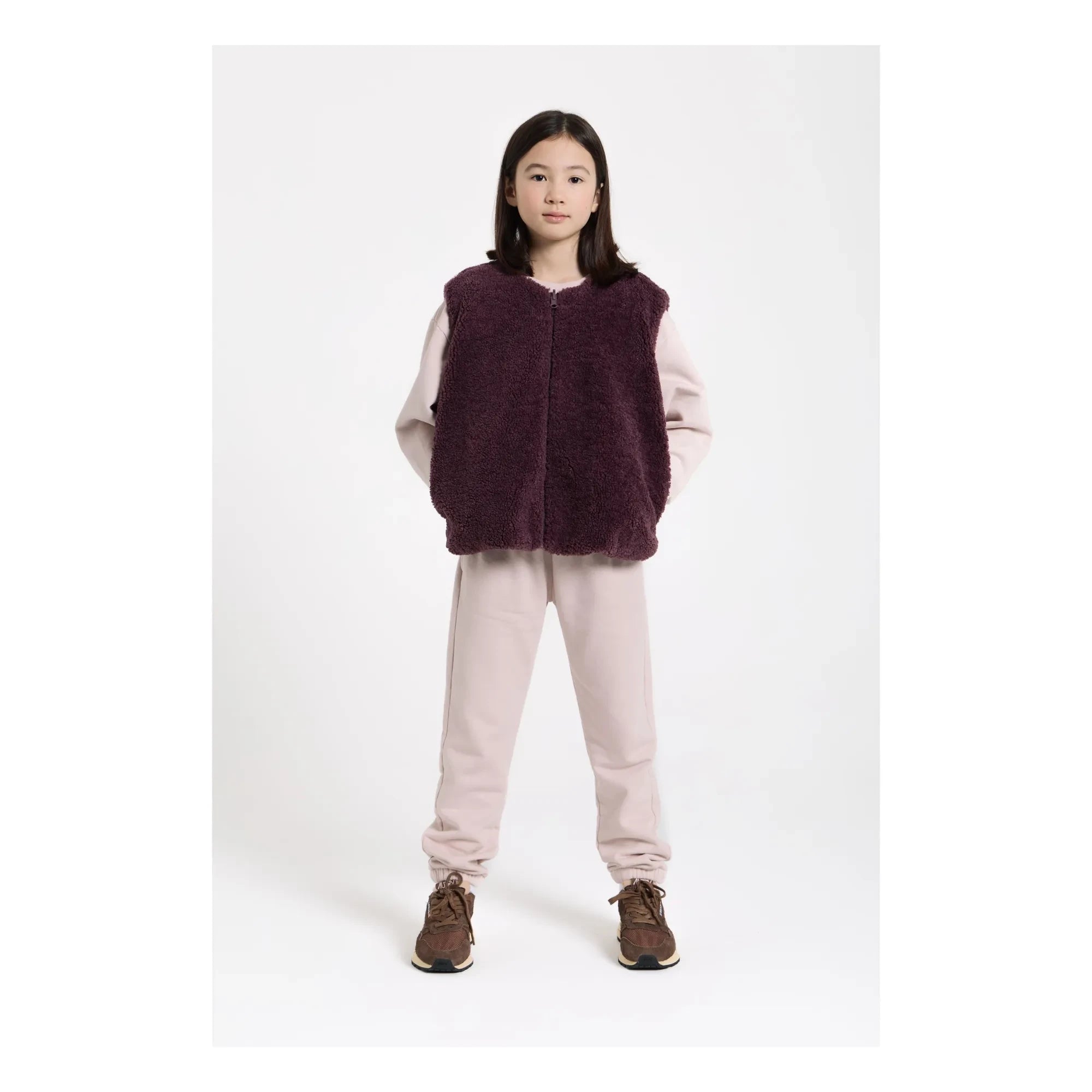 Smallable Kid - Kiwi Bio-Baumwoll-Jogger | Blassrosa