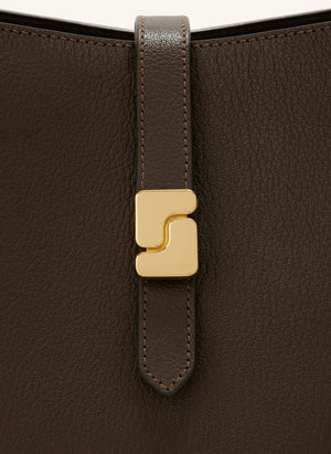Soeur - Bello Lederhandtasche | Dunkelkhaki