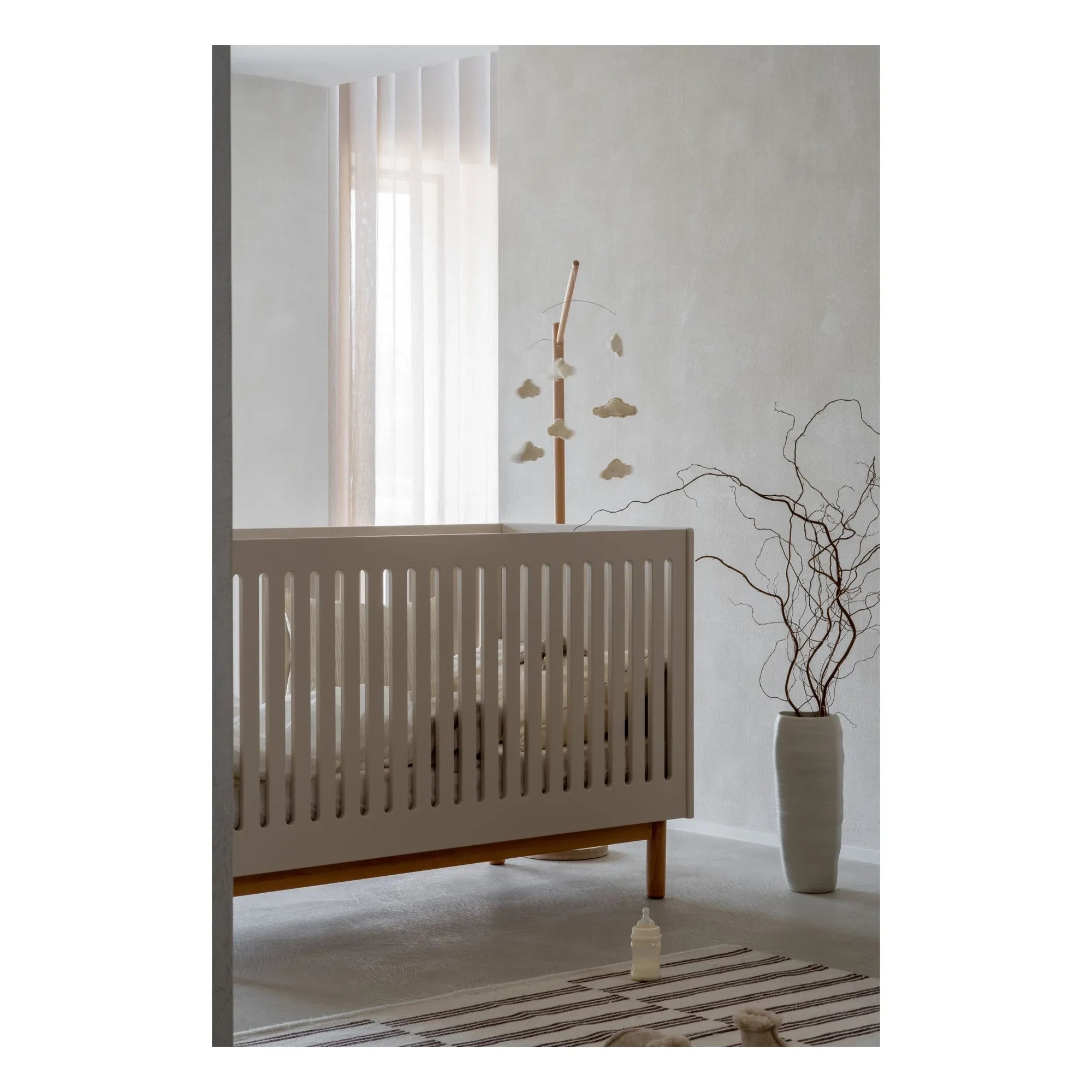 Quax - Mood Beistellbett - 70 x 140 cm | Kiefer