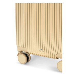 Konges Sløjd - Gestreifter Koffer | Beige