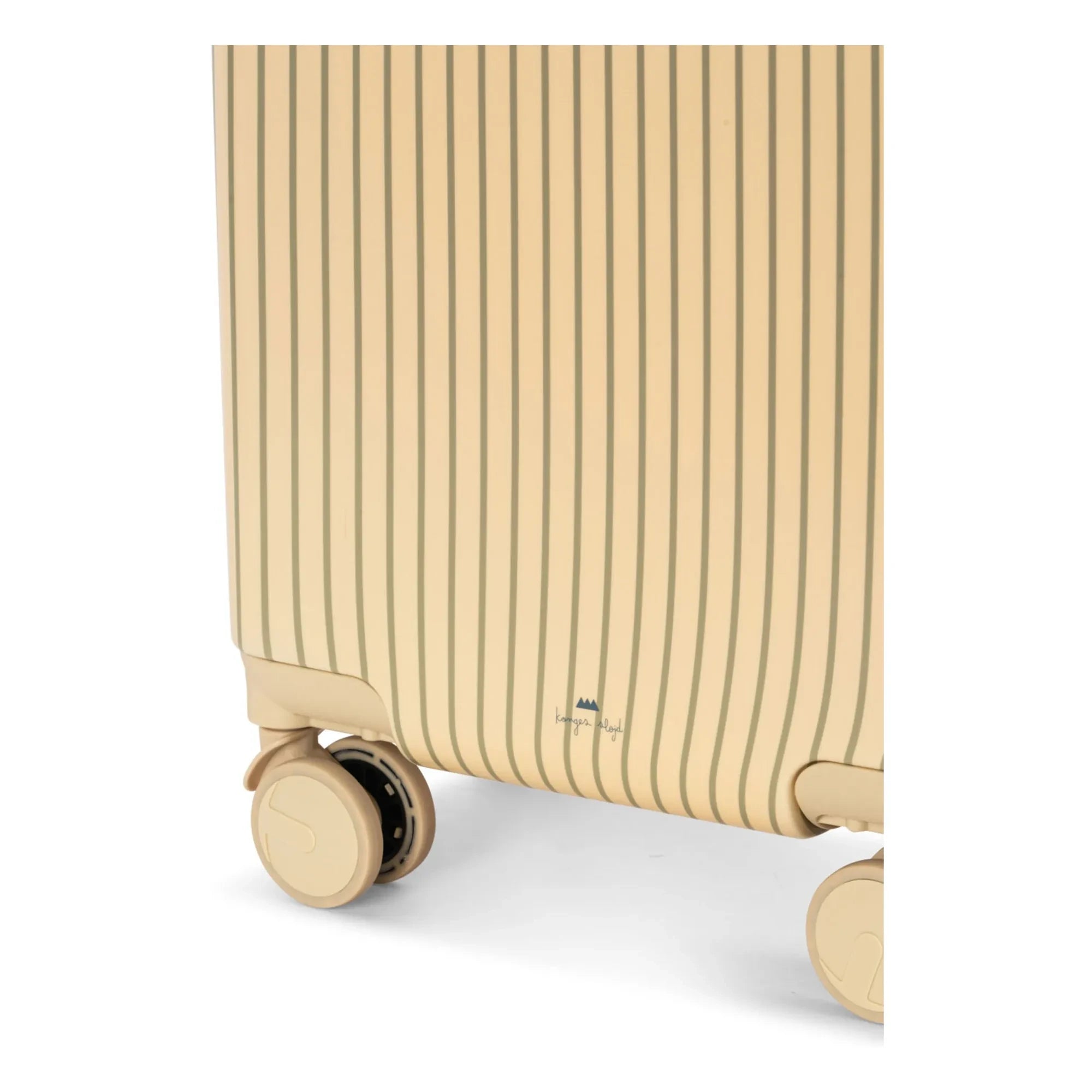 Konges Sløjd - Gestreifter Koffer | Beige