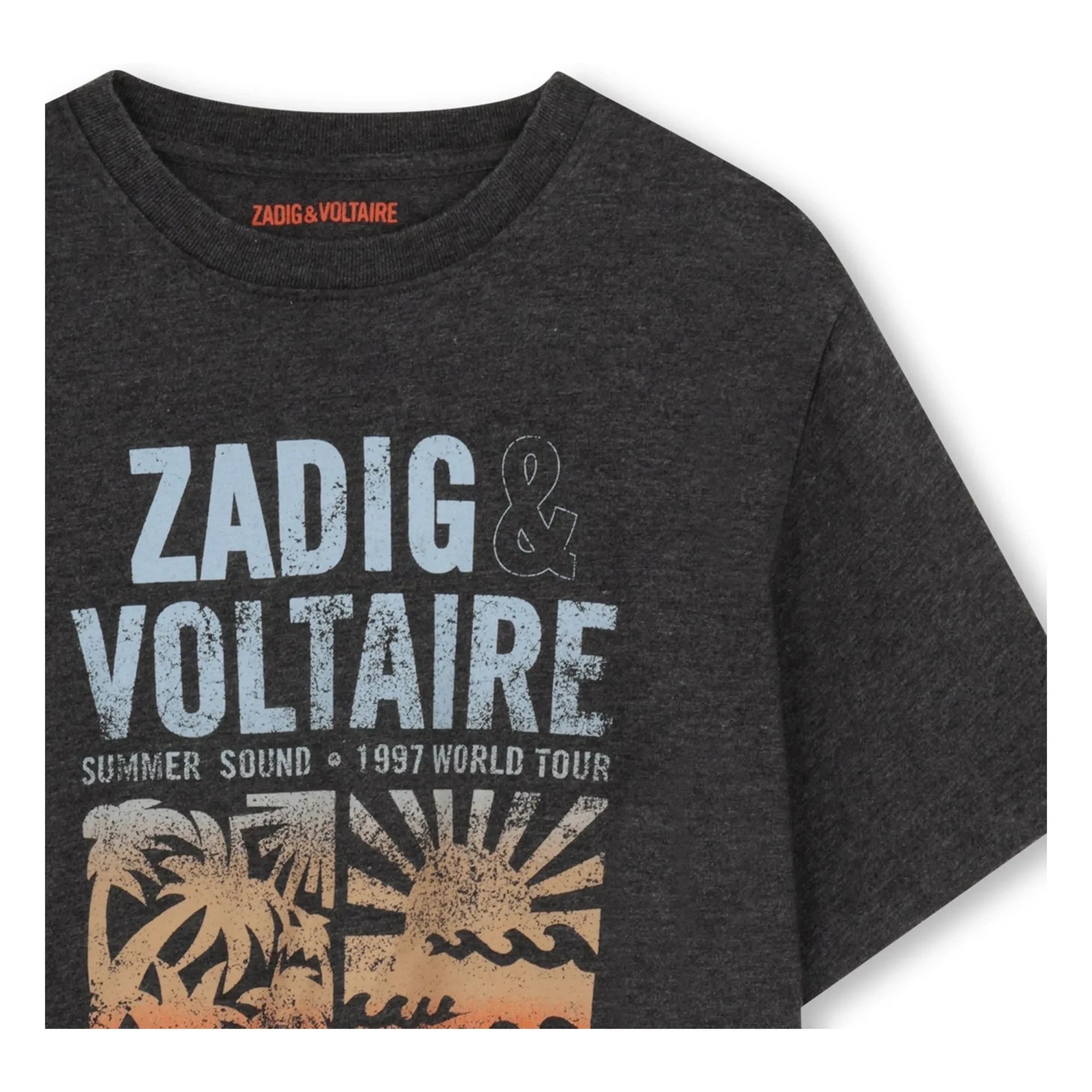 Zadig & Voltaire – Wild At Heart T-Shirt | Anthrazit