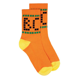 Bobo Choses - Bobo Choses Socken-Set aus Bio-Baumwolle, 2 Paar | Orange