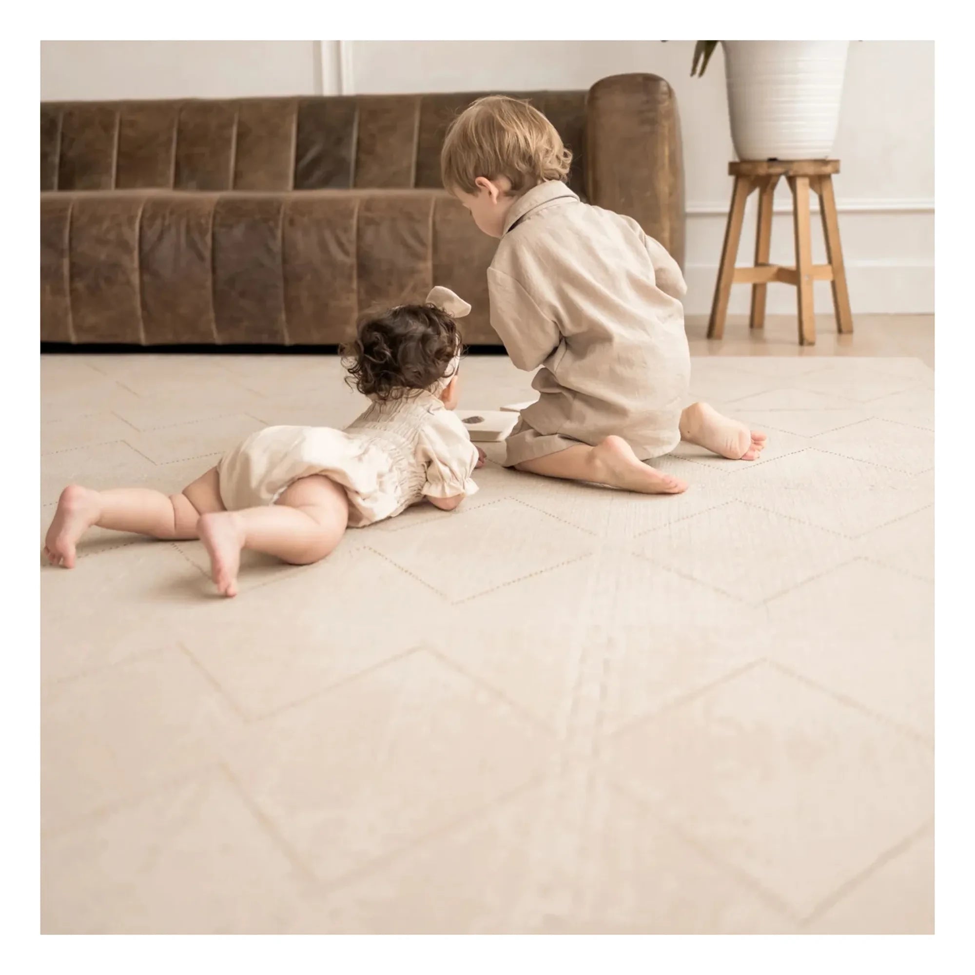 Toddlekind - Tulum modulare Spielmatte | Creme