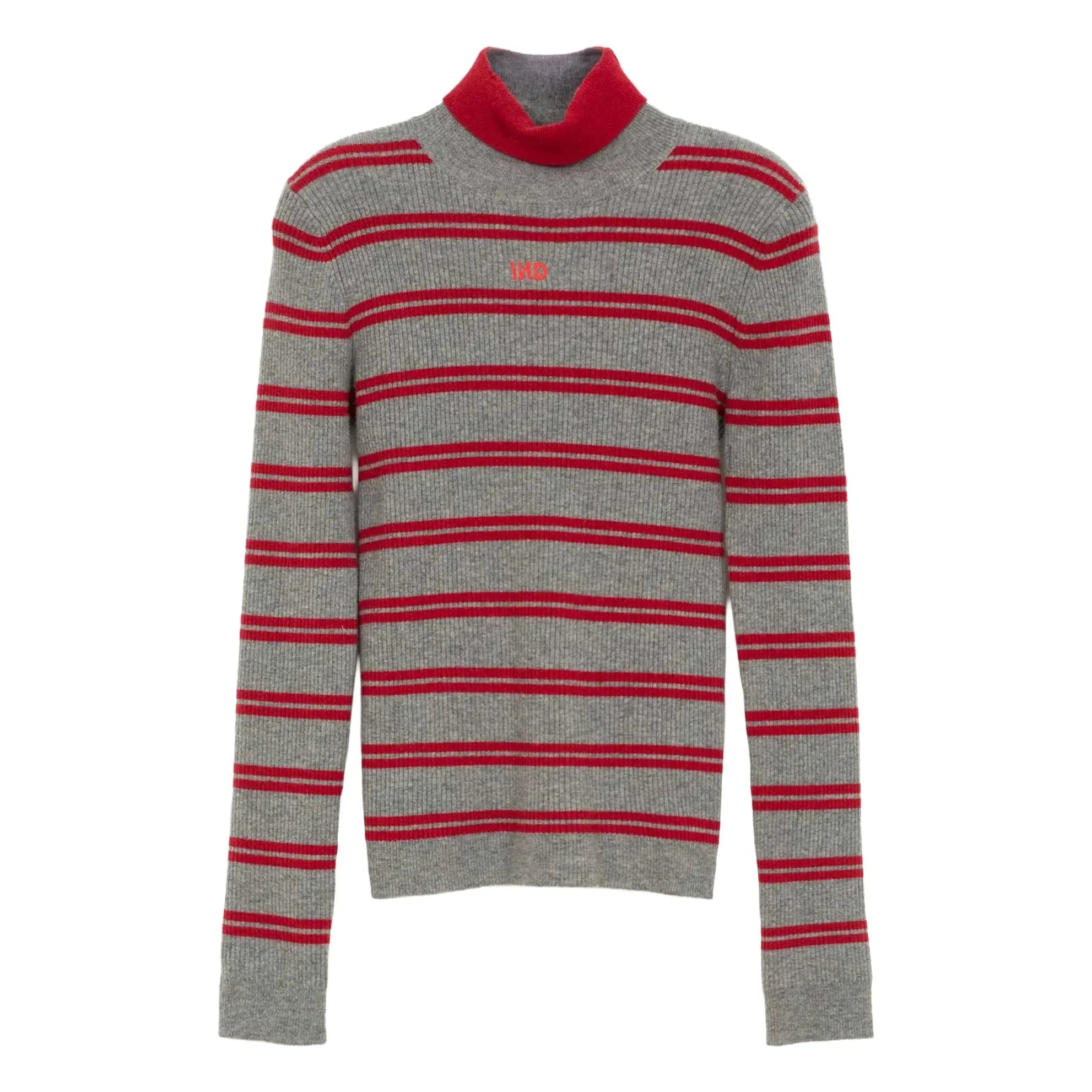 Indee - Twist-Pullover | Grau