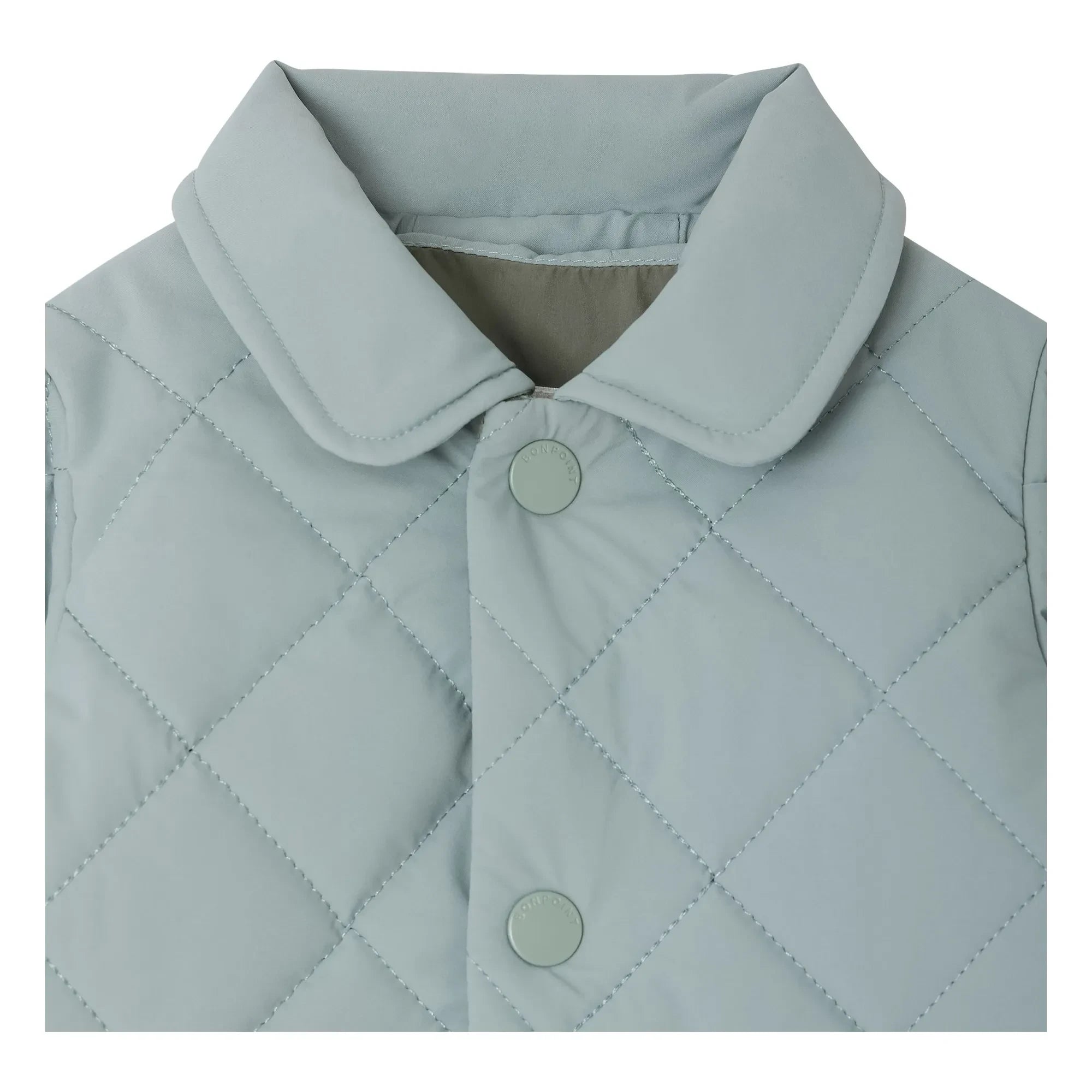 Bonpoint - Jacke Joseph aus recycelter Faser | Grau-Blau