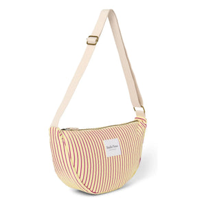 Studio Noos - Streifen-Gürteltasche | Blasses Gelb