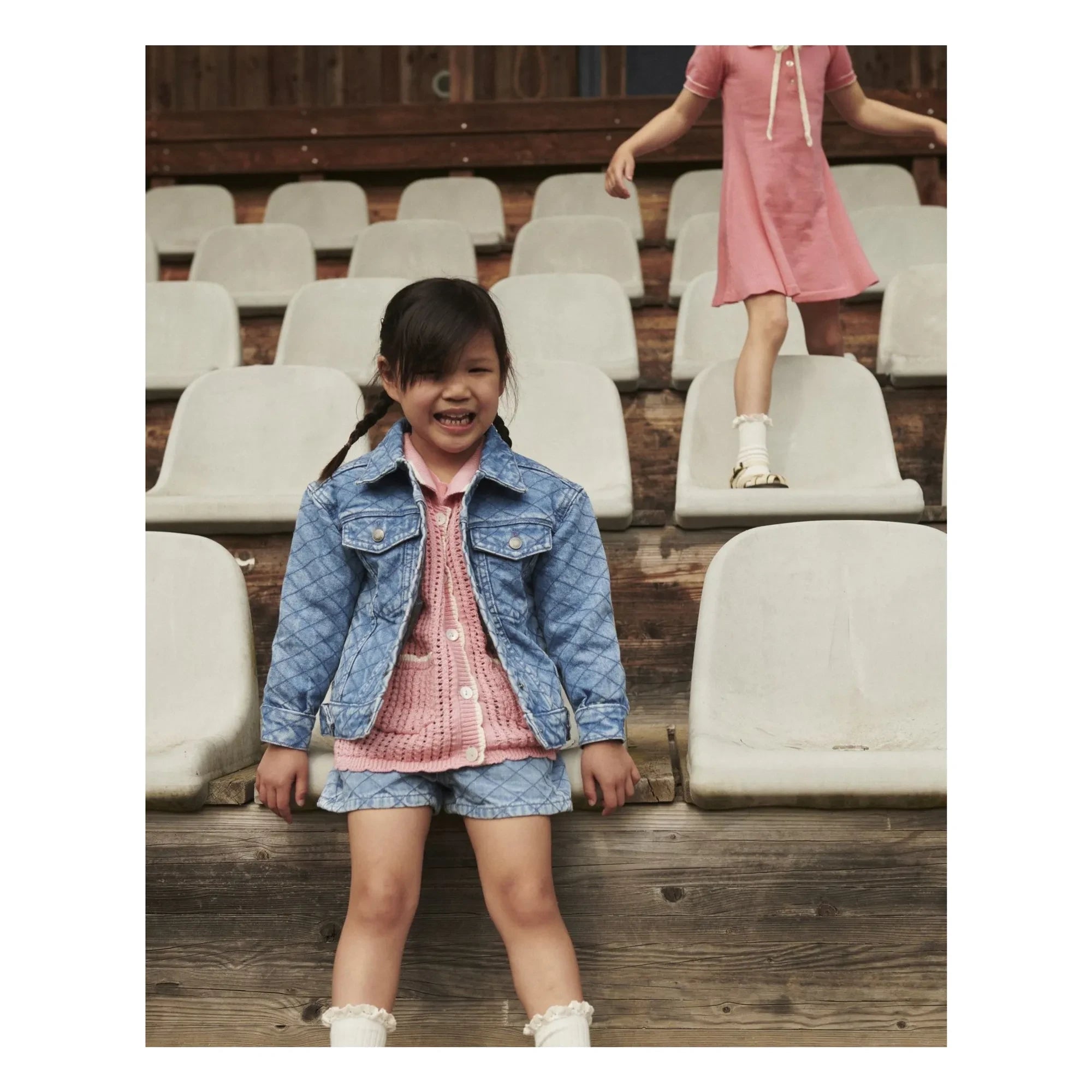 Copenhagen Colors - Jeans Steppjacke aus Bio-Baumwolle | Hellblau