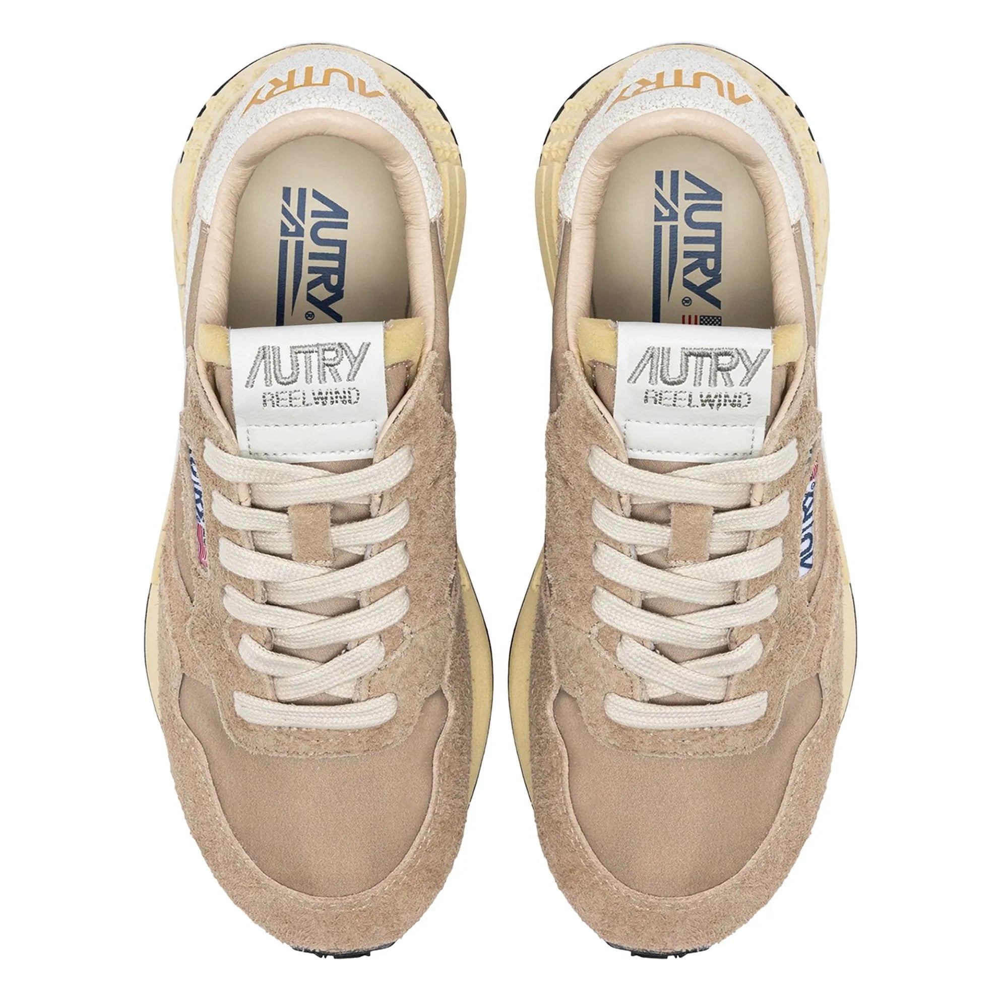 Autry - Reelwind Low Nylon Sneaker | Dunkelbeige