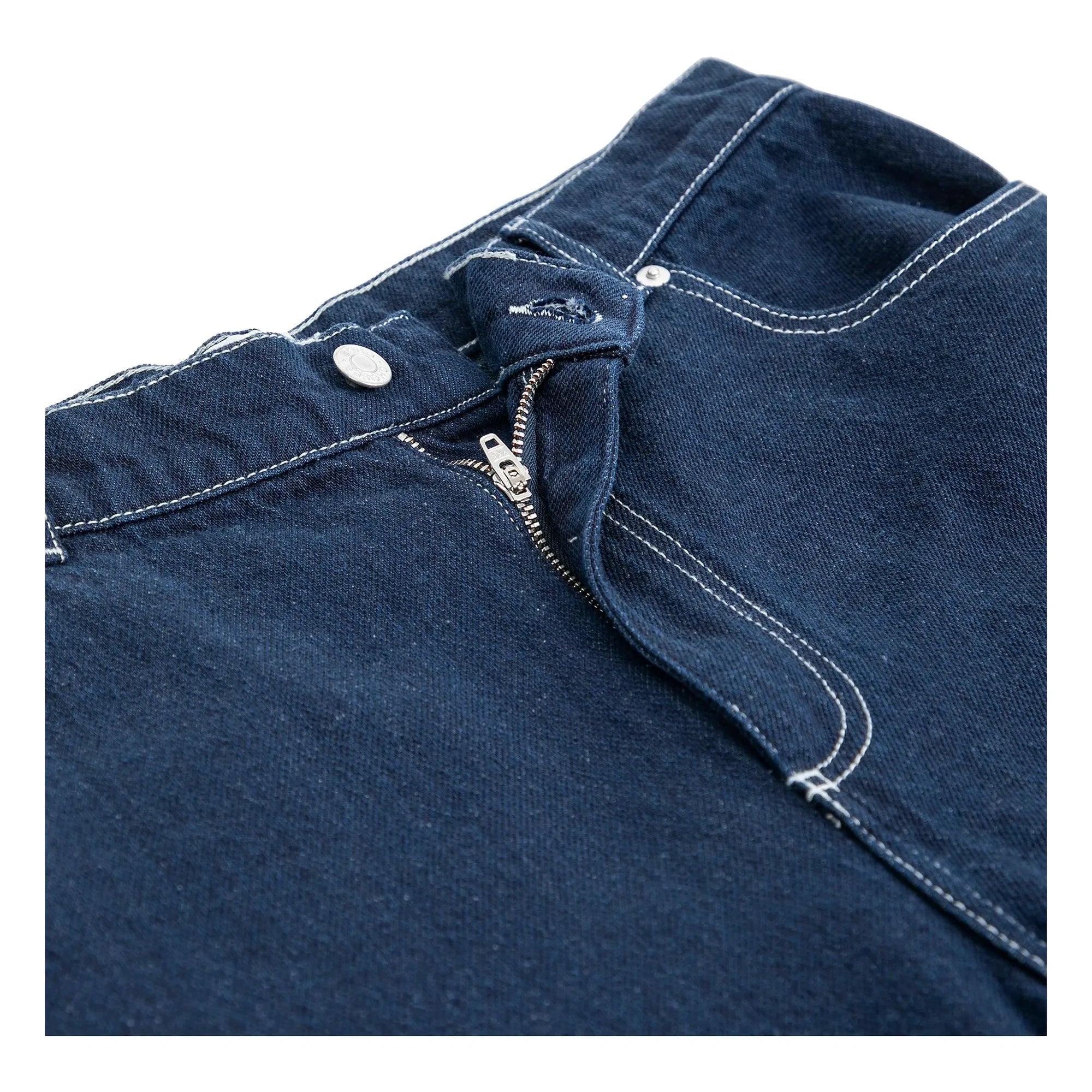 Bobo Choses - Denim Bio-Baumwoll-Bermuda-Shorts | Blau