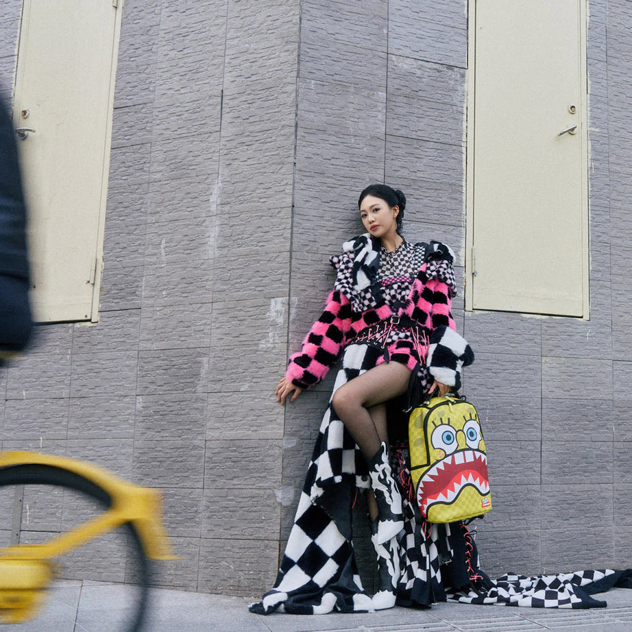 Sprayground - Süngerbob Kareli Bob Dlxsv Sırt Çantası